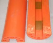 Elastic Industrial Polyurethane Parts Nature PU With Abrasion Resistance