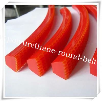 Corrugated Super Grip Belt with 85 Shore a ~90 Shore a Hardness and 30meter/roll Length for Textile Conveying