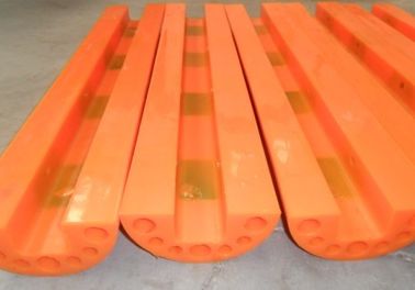 Elastic Industrial Polyurethane Parts Nature PU With Abrasion Resistance