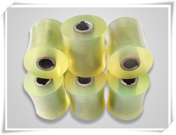 Any Color Oil Resistant Aging Resistant   Polyurethane Wheels Coating with Iron Core
