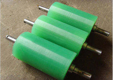 Polyurethane Rollers Abrasion Resistant Colorful PU Polyurethane Coating Roller Wheels